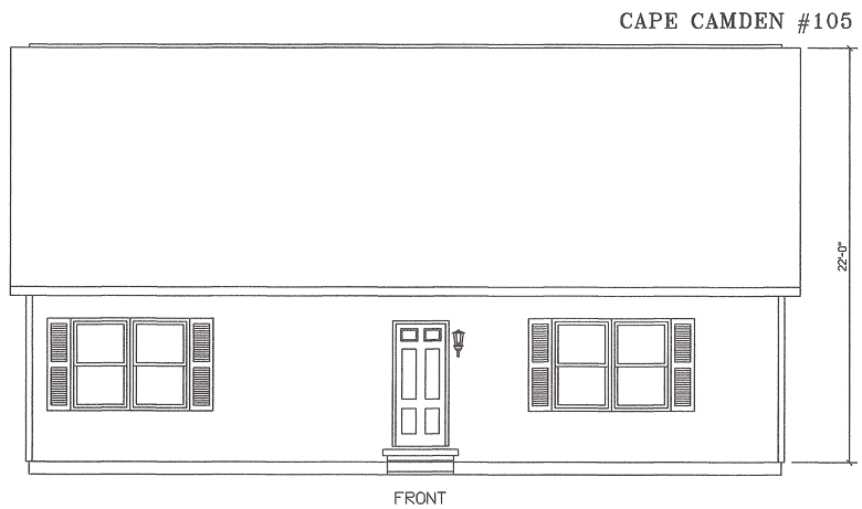 Modular Homes NJ, PA, DE, NY - Cape Cod